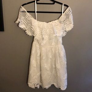 White dress from Revolve
